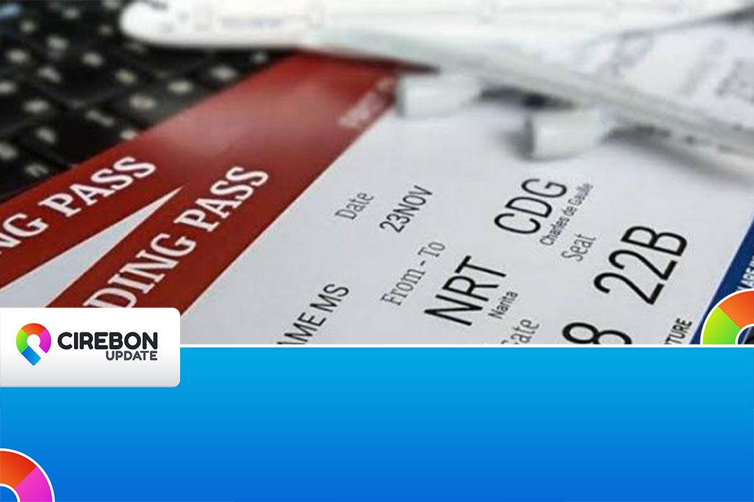 Ilustrasi tiket pesawat. Foto: dok CirebonUpdate.id