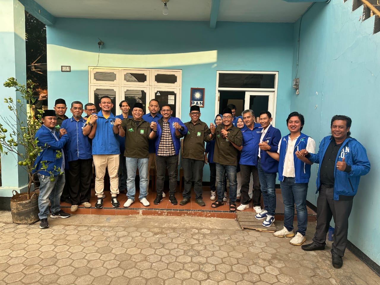 Kosnsolidasi tiga partai politik bahas pembentukan koalisi. Foto: Abdul Rohman