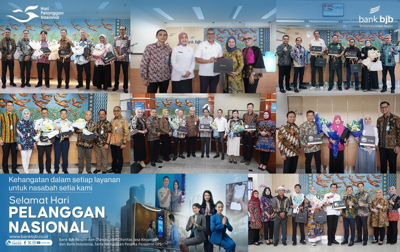 Harpelnas 2024, bank bjb tetap berkomitmen memberikan kepuasaan terhadap nasabah. Foto: Istimewa