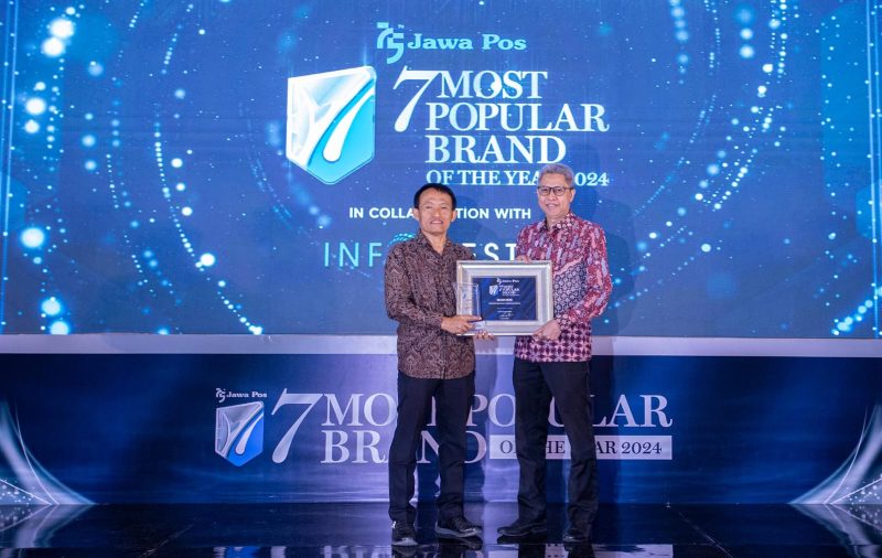 bank bjb Kembali Raih Penghargaan Most Popular Brand Of The Year dari Jawa Pos